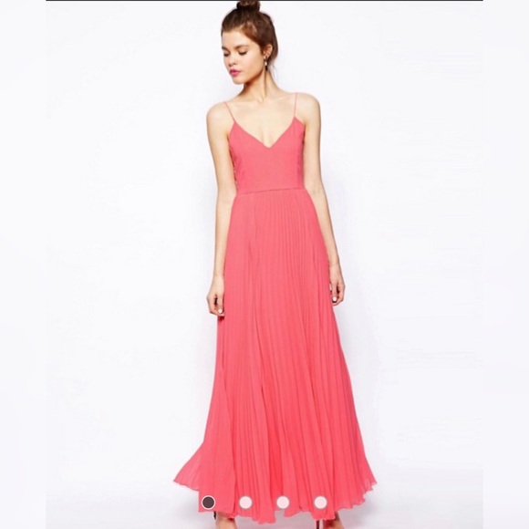 ASOS Cami Pleated Maxi Dress - Picture 2 of 4
